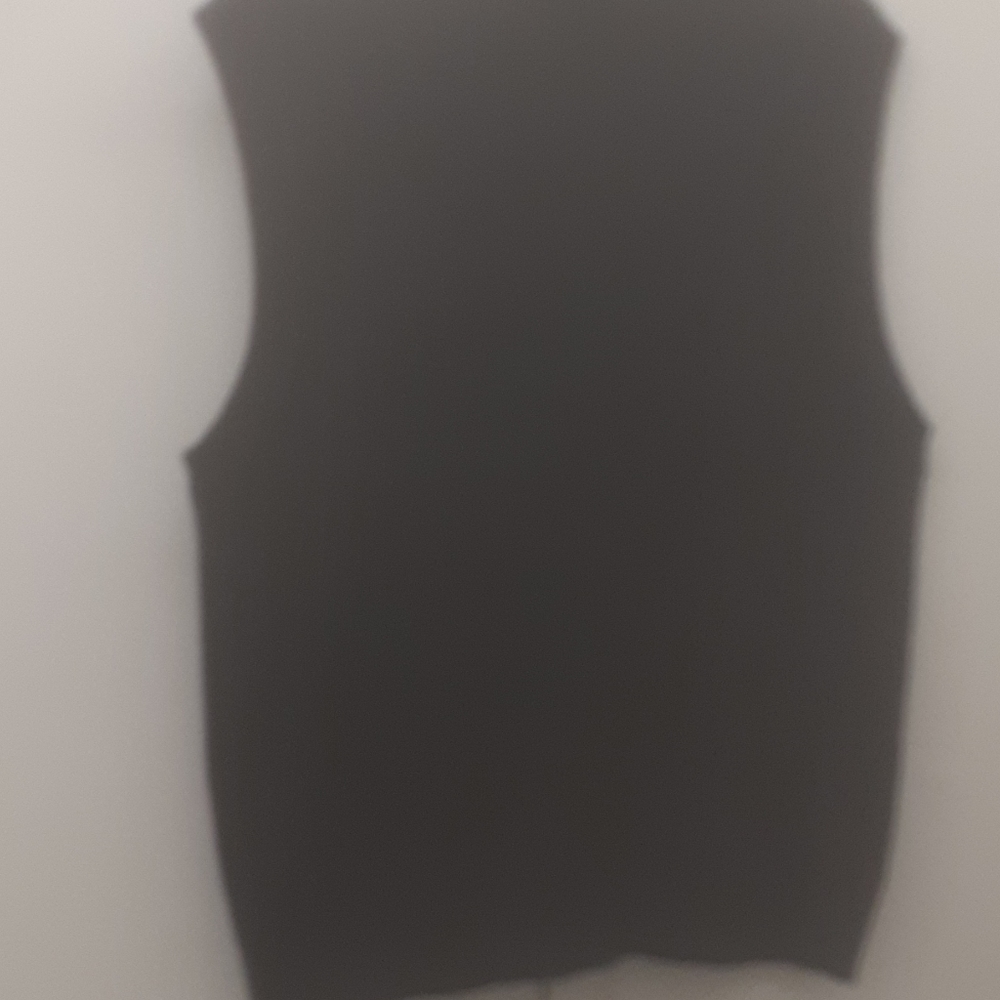 CLUB Room Charter Club Lambswool Vest black sz M L - Picture 11 of 12